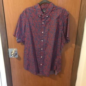 Bonobos Riviera Short Sleeve Shirt XXL